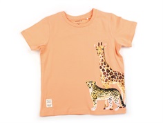 Name It papaya punch giraf t-shirt
